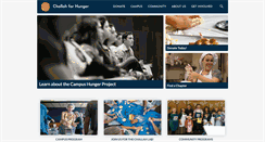 Desktop Screenshot of challahforhunger.org